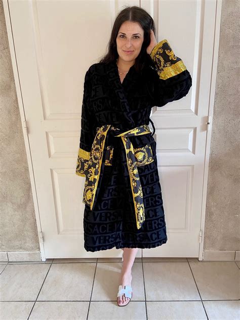 versace robe 5xl|alibaba Versace bathrobe.